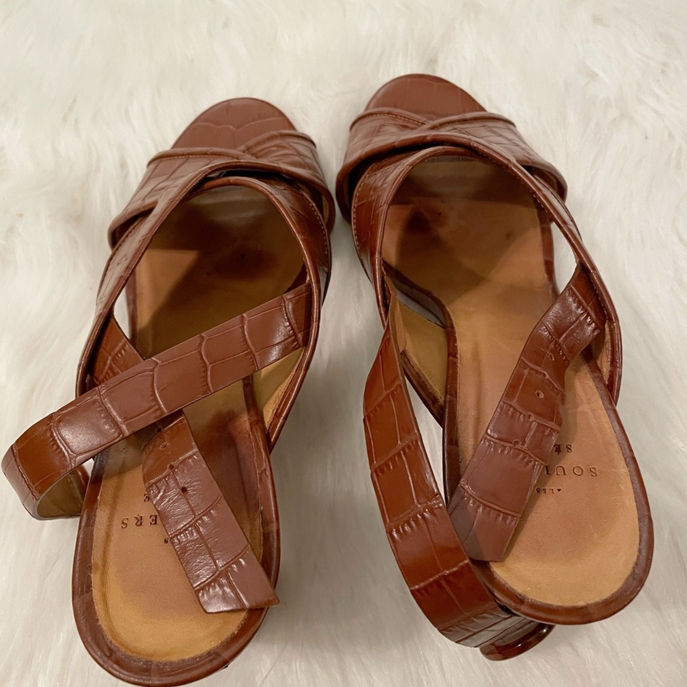 Brown Women's Sandals - Picture 3 of 6